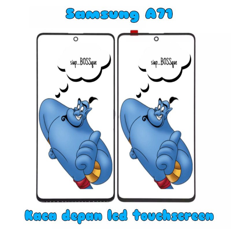 Kaca depan lcd Samsung Galaxy A71 Glass