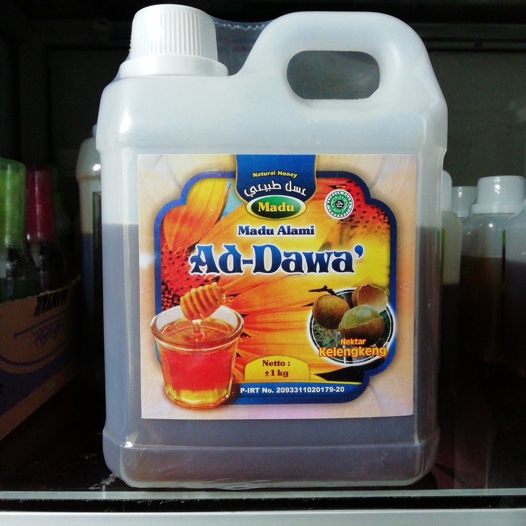 

Madu Kelengkeng 1KG (BPOM/Halal)