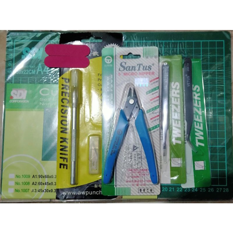 Gundam HG RG MG SD Toolskit Tollskit merakit gundam Tamiya Modelkit bisa COD