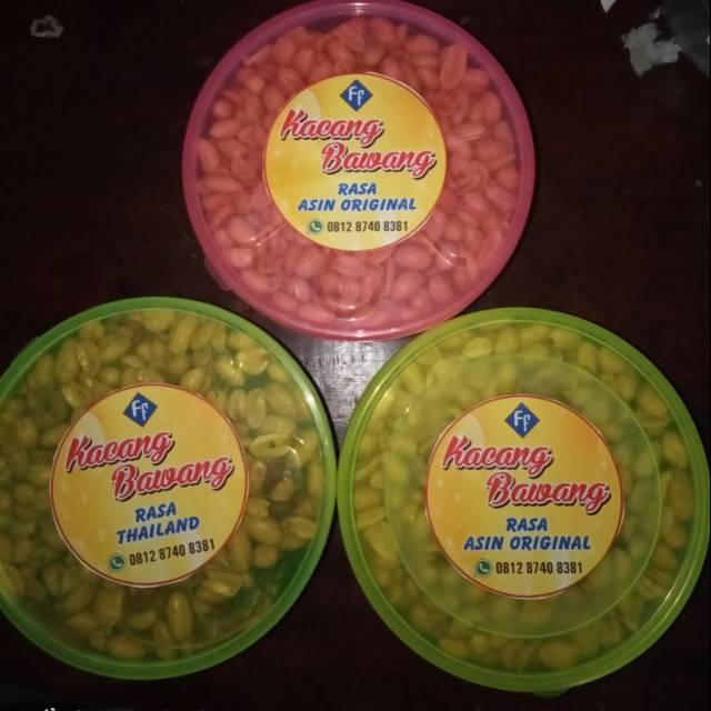 

Kacang bawang varian rasa