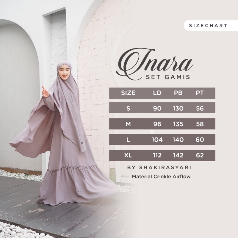 inara set bergo jumbo