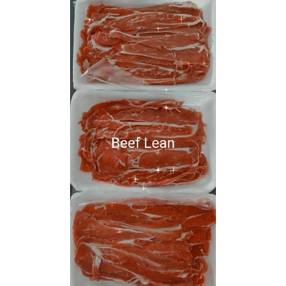 

Beef lean