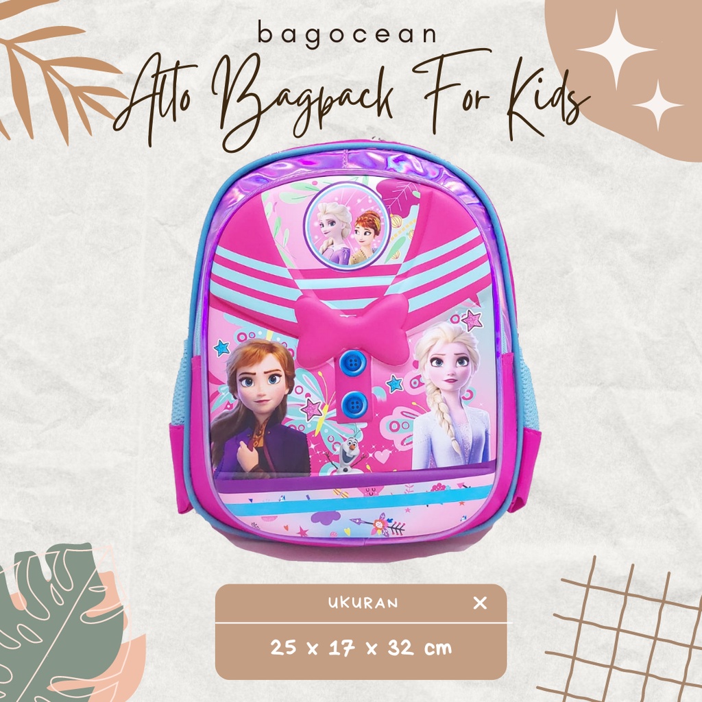 Tas Anak Cewek TIMBUL MURAH / Ransel Anak Perempuan karakter / Tas Sekolah Anak Perempuan Animasi Unicorn Frozen EMBOSS MURAH / Ransel Anak Sekolah Cewek = ALTO / Tas Sekolah Anak wanita BARU / Tas Karakter TIMBUL ORIGINAL MURAH