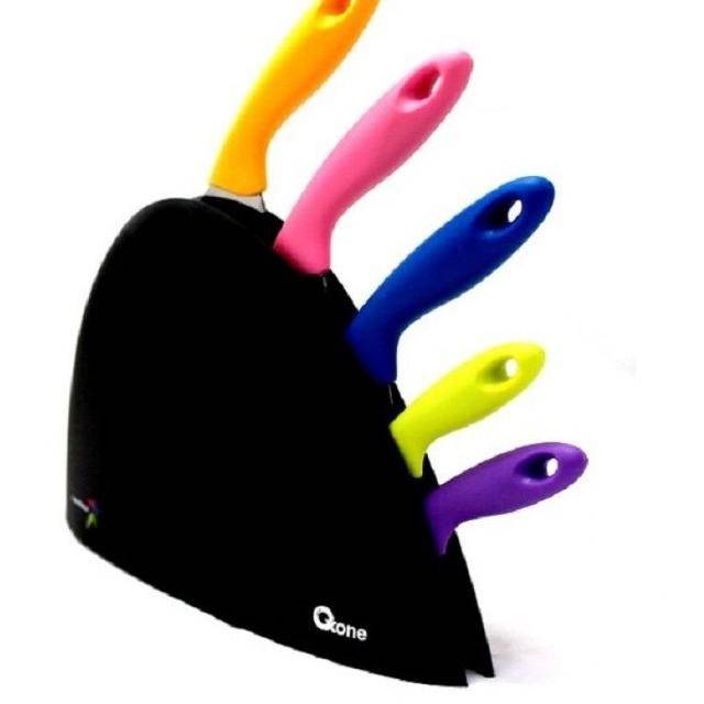 Oxone Pisau Set / Knife Set Rainbow 5Pcs Set OX606