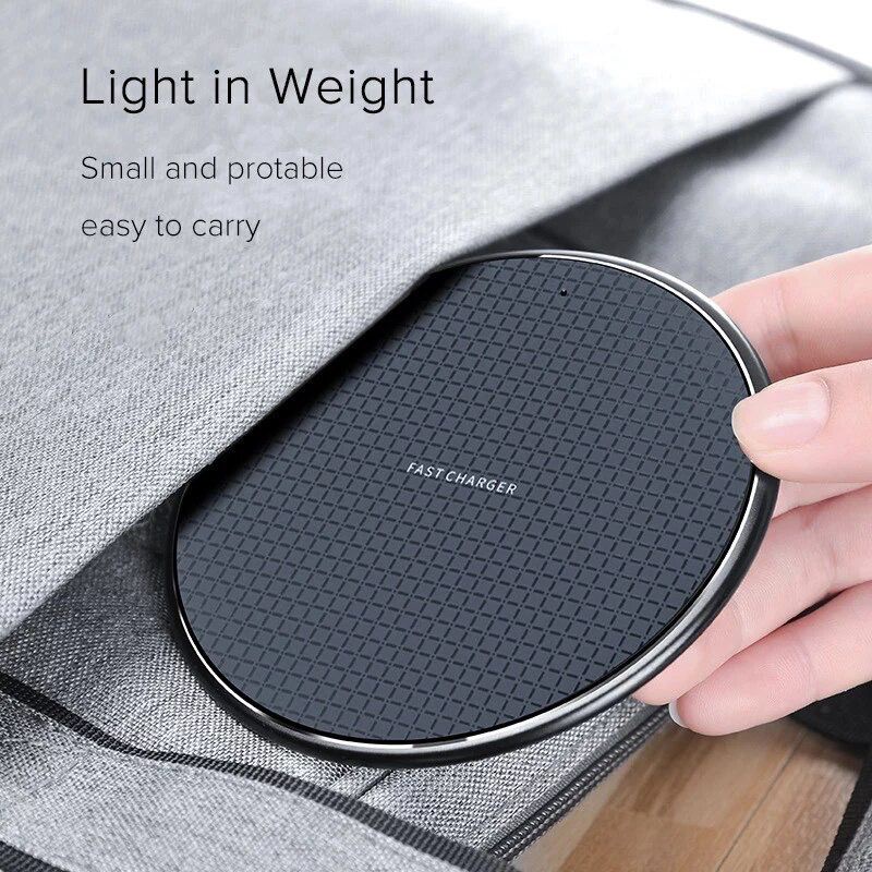 [RO ACC] W1 NANVAN DEKSTOP WIRELESS FAST CHARGING PAD / SMART WIRELESS CHARGER