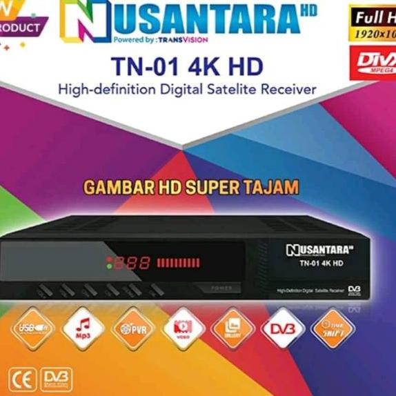 Paling Dicari.. Hot Transvision Nusantara HD Receiver Parabola Gratis Premium Termurah