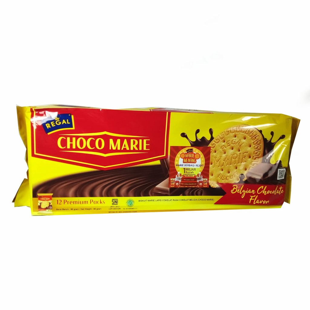 

REGAL CHOCO MARIE BELGIAN CHOCOLATE FLAVOR 96G