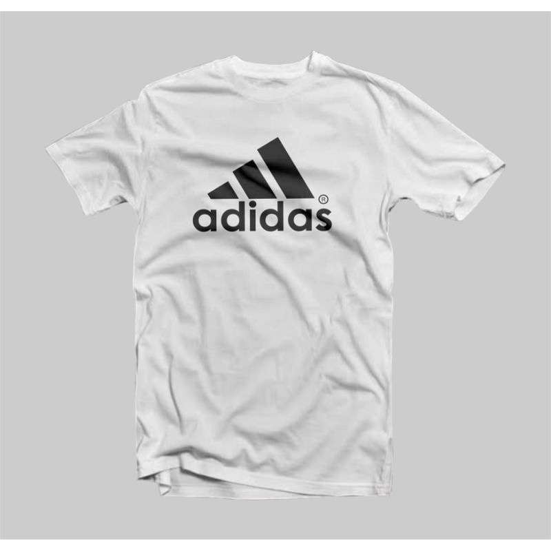 Baju Kaos Pria distro Dewasa Logo Adidas Keren