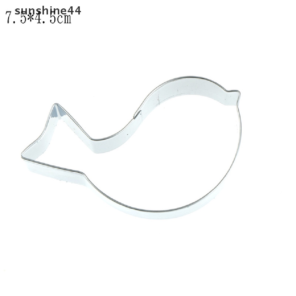 Sunshine Cetakan Kue / Biskuit Bentuk Burung Bahan stainless steel