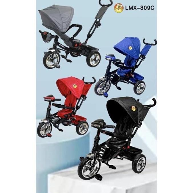 SEPEDA TIGA RODA TRICYCLE STROLLER PACIFIC LMX 809C SEPEDA ANAK FDG54654E