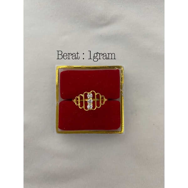 cincin 1 gram emas muda