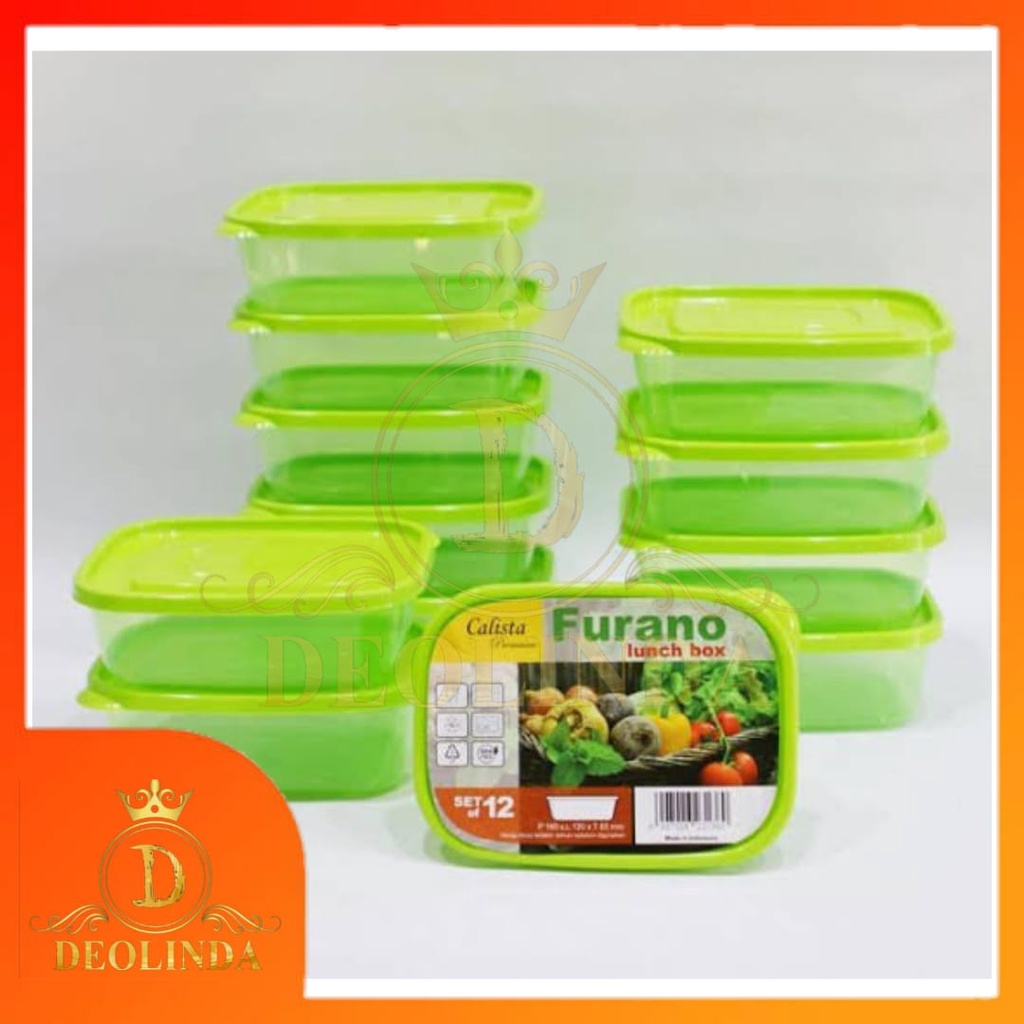 TOPLES CALISTA FURANO SET 12PCS