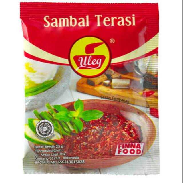 

Sambal Terasi Uleg Saset Serenceng