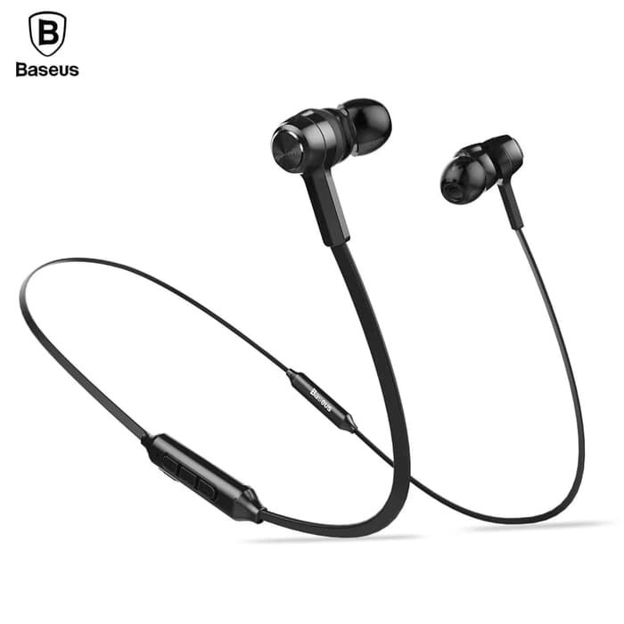 Earphone - Earphone Bluetooth - Audio Baseus Encok S06 Magnetic Bluetooth Earphone Produk Terbaik