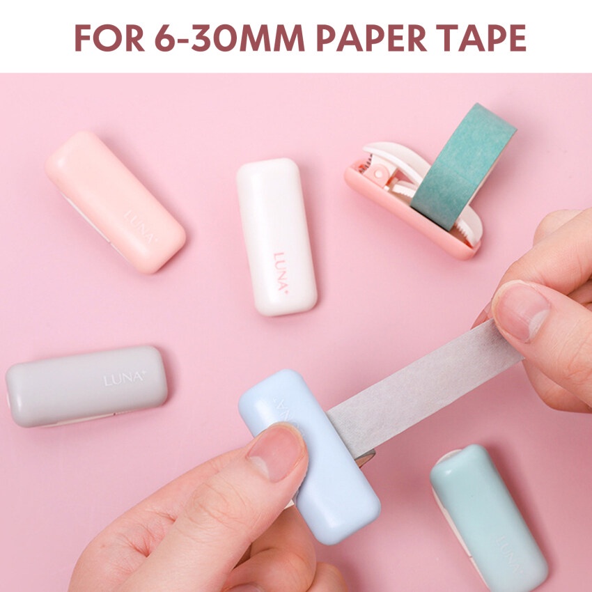 Washi Tape Hand Cutter Masking Tape Mini Cut Portable Dispenser LUNA