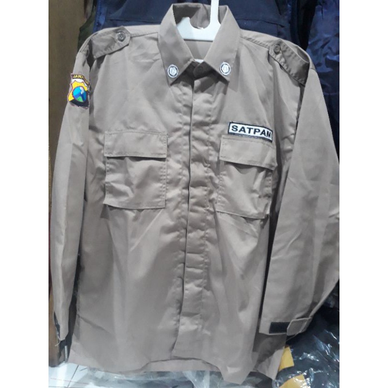 BAJU PDL  SATPAM//SECURITY TERBARU WARNA COLAT