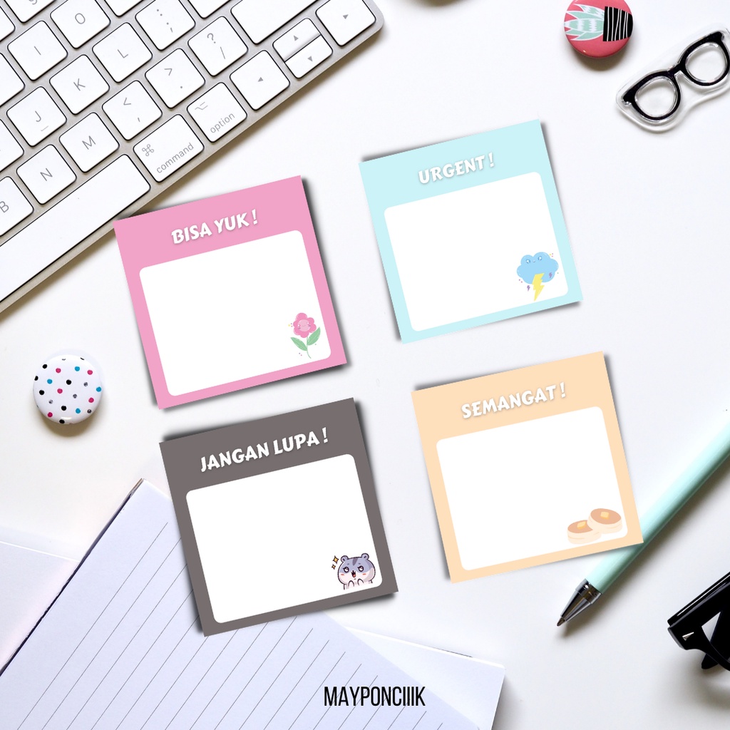 

MEMO PAD PRINT PATTERN REMINDER