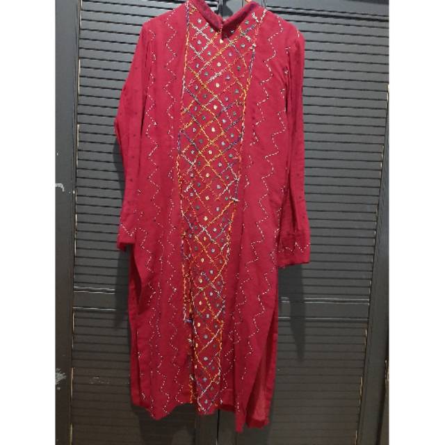 Tunik Sari India (Preloved)