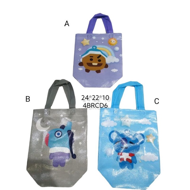 

Kantong Souvenir Karakter / Tas Souvenir Karakter Anak 004