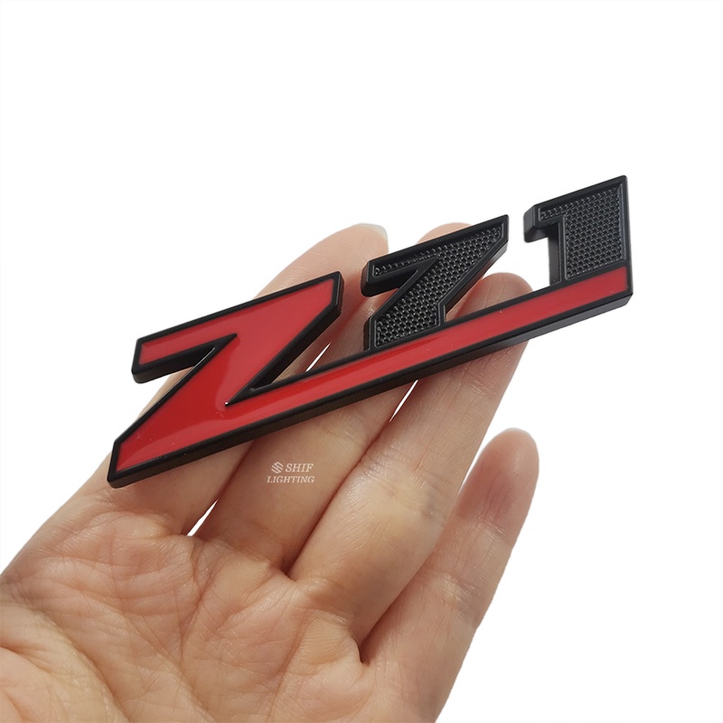 1pc Stiker Emblem / Badge Metal Z71 Pengganti Untuk Dekorasi Mobil CHEVROLET Z71