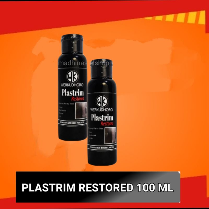 WK Penghitam Body Permanen Penghitam Body Kasar Dashboard Spakbor Plastrim Restored back to black 100 ml