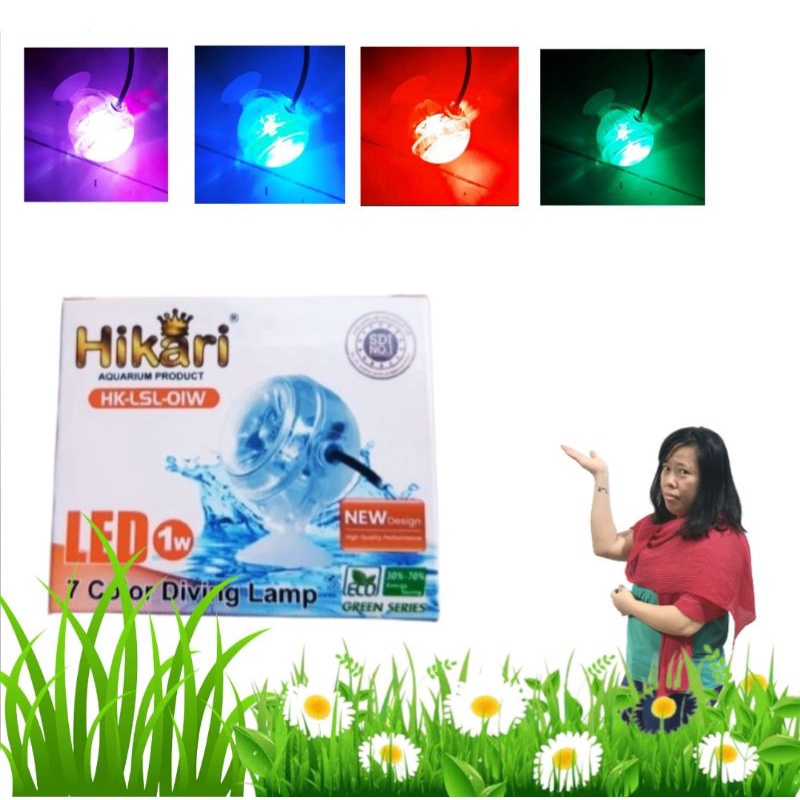 LAMPU SOROT AQUARIUM KOLAM HIKARI LAMPU SOROT