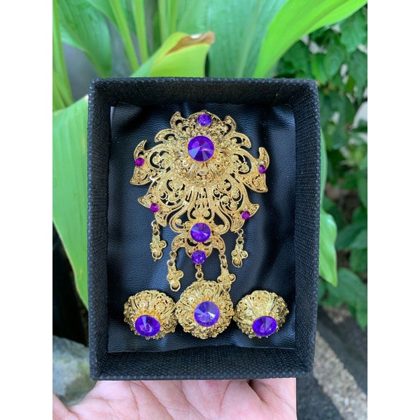 Set Bros Alpaka Bali Murah | Bros Kebaya