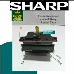TIMER MESIN CUCI 2 TABUNG SHARP