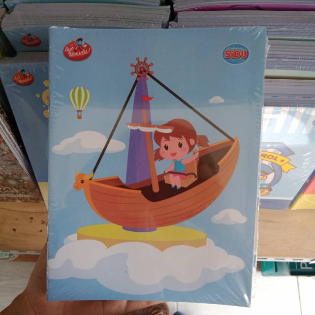 

Buku tulis sidu isi 10 buku, 38 lembar