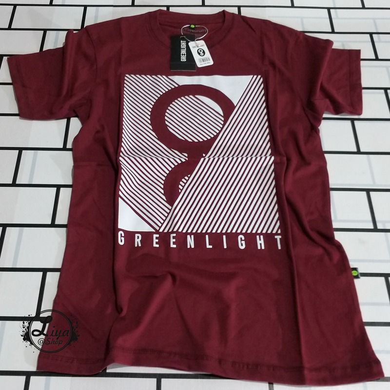 KAOS GreenLight Pakaian Baju Pria Distro Original Asli Bandung Keren Terbaru 2021 OUTFIT Tshirt Atas