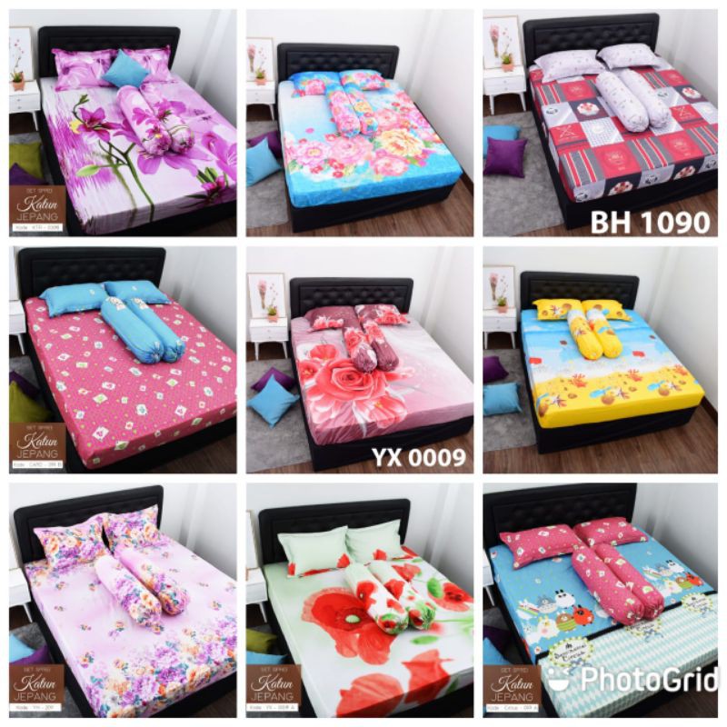 SPREI KATUN JEPANG UK 160X200/180X200