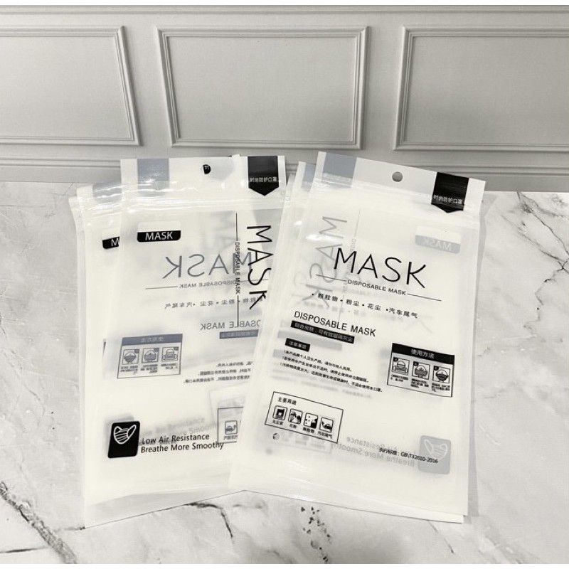 [ bisa COD] ~ PLASTIK  MASKER  ZIPLOCK TEMPAT MASKER