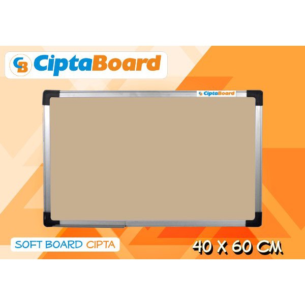 

Baru Softboad Cipta Classic 40 x 60cm Termurah