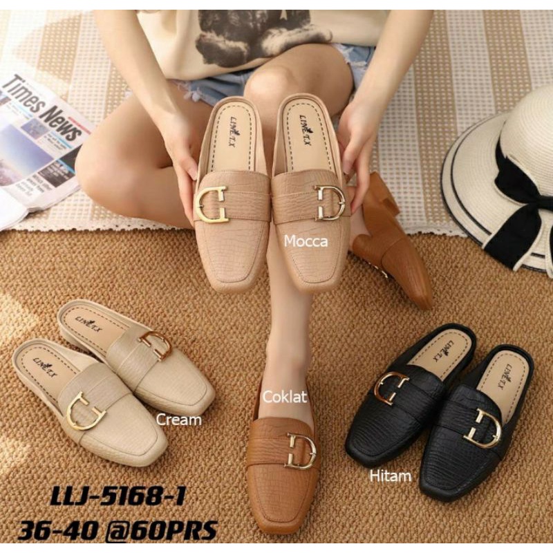 Sandal import wanita jelly Ring LLJ 5168-1