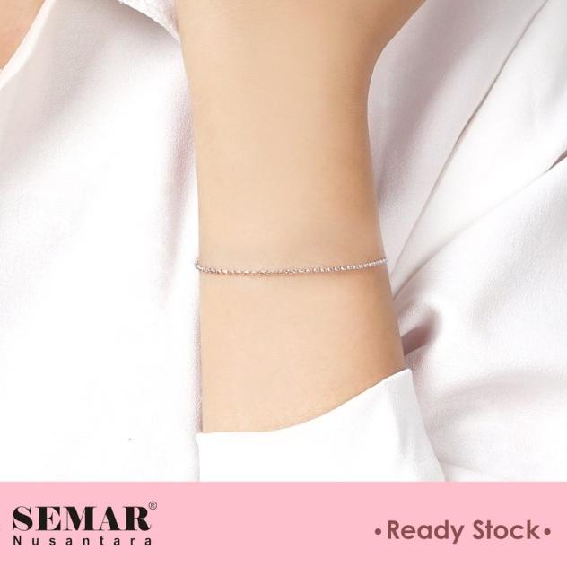Paling Diminati.. Gelang Emas Jelona White Gold 10K Semar Nusantara