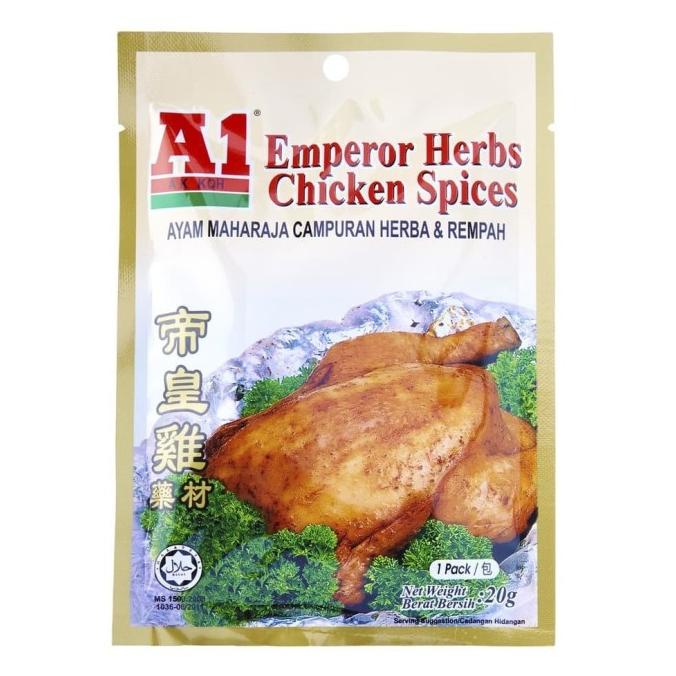 

Buruan serbu] Bumbu Ayam Maharaja Herbal Rempah A1 20g/ Emperor Herbs Chicken Spices