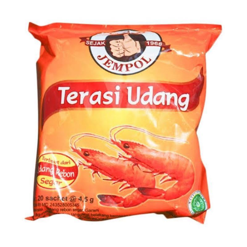 

terasi udang cap jempol udang rebon