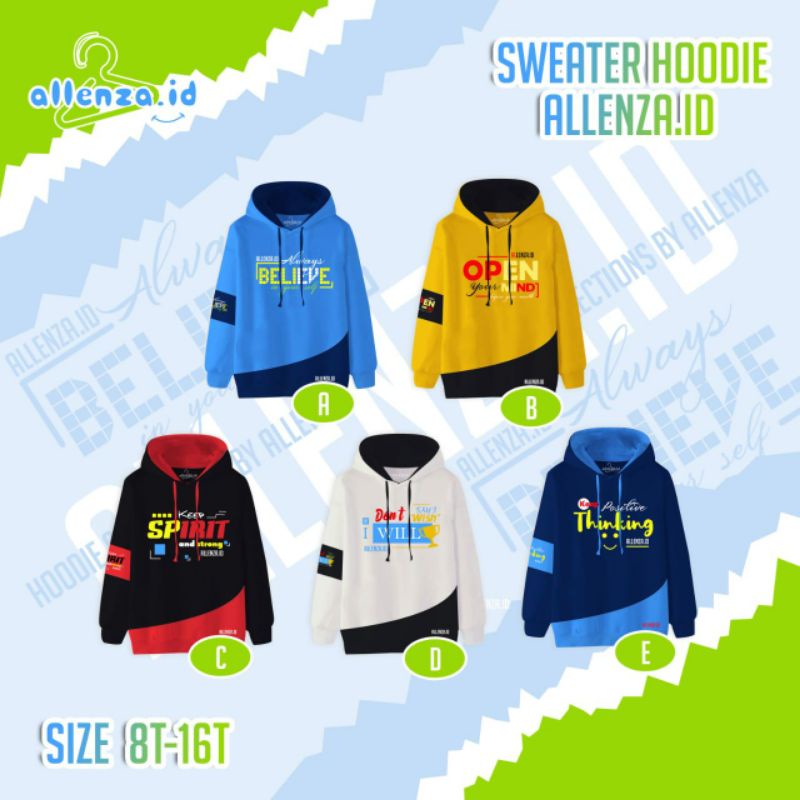 SWEATER HOODIE ALLENZA.ID