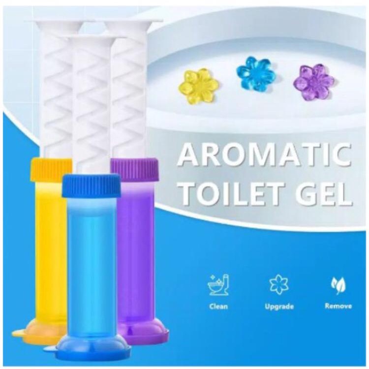 Gel Pengharum Kamar Mandi | Gel Toilet | Pengharum Toilet Tahan Lama | Steril Pewangi WC