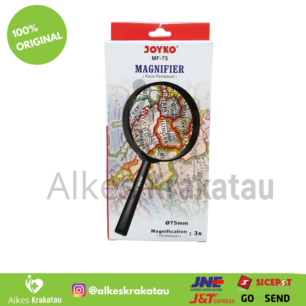 

Kaca Pembesar Joy Art 75 mm / Magnifier 75mm