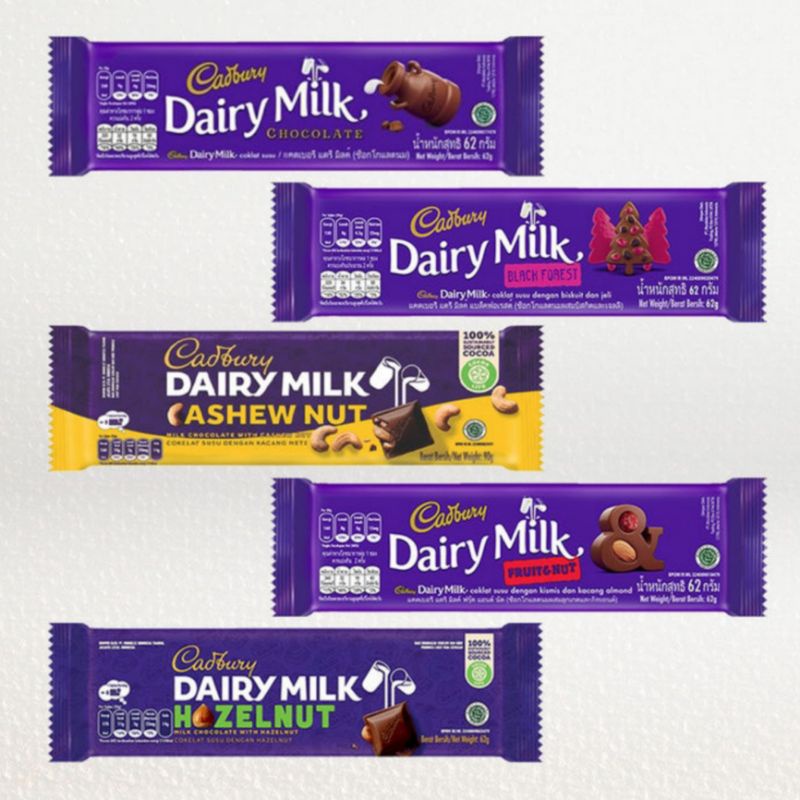 

Dairy Milk Chocolate Hazelnut 62 g