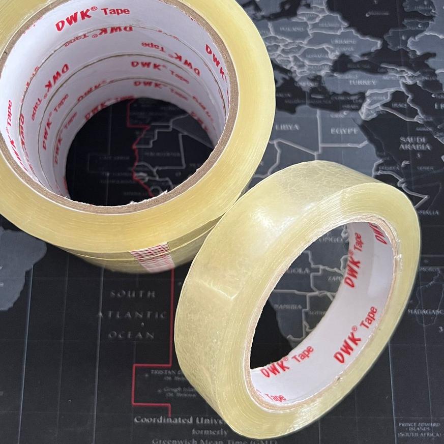 

Hot Sale - 6 PCS ISOLASI / SELOTIP SEDANG / LAKBAN 1 INCH x 100 YARD / 12 MM MERK DWK