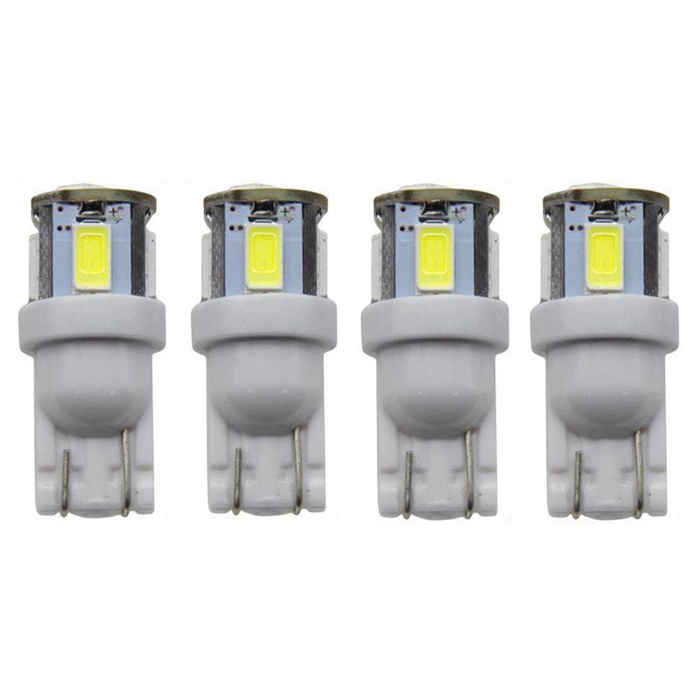 Populer 4Pcs Lampu Plat Nomor 4Pcs Super Terang 12V LED 56305smd Dome Map