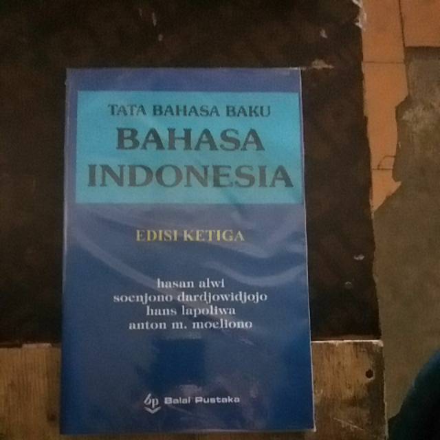 Tata bahasa baku bahasa indonesia
