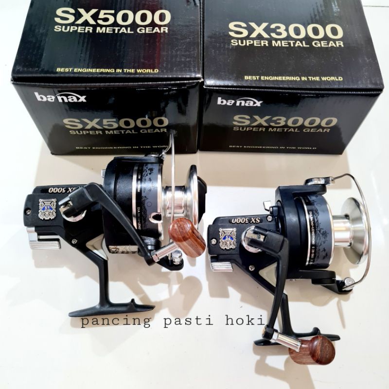 Reel BANAX SX2000 SX3000 SX4000 SX5000 super metal gear body full alumunium