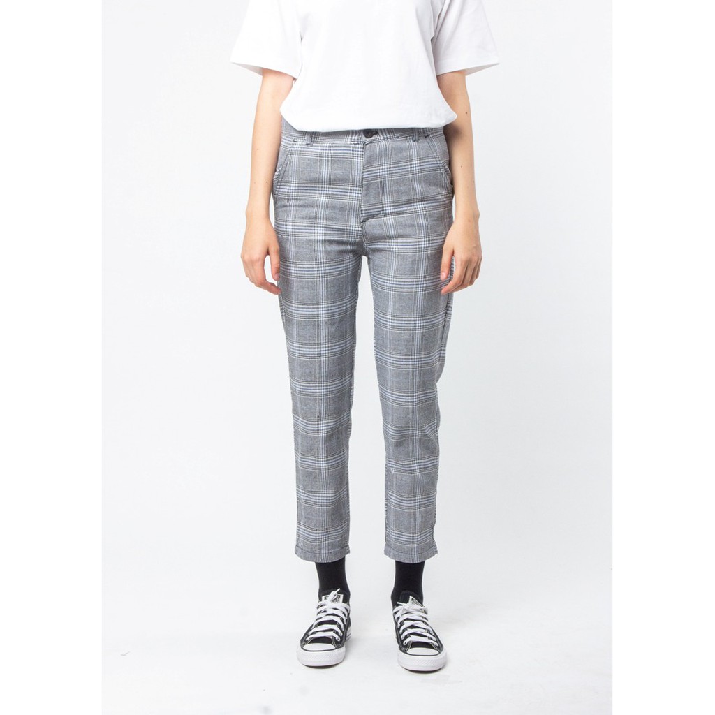 

Erigo Checked Pants Daria Grey