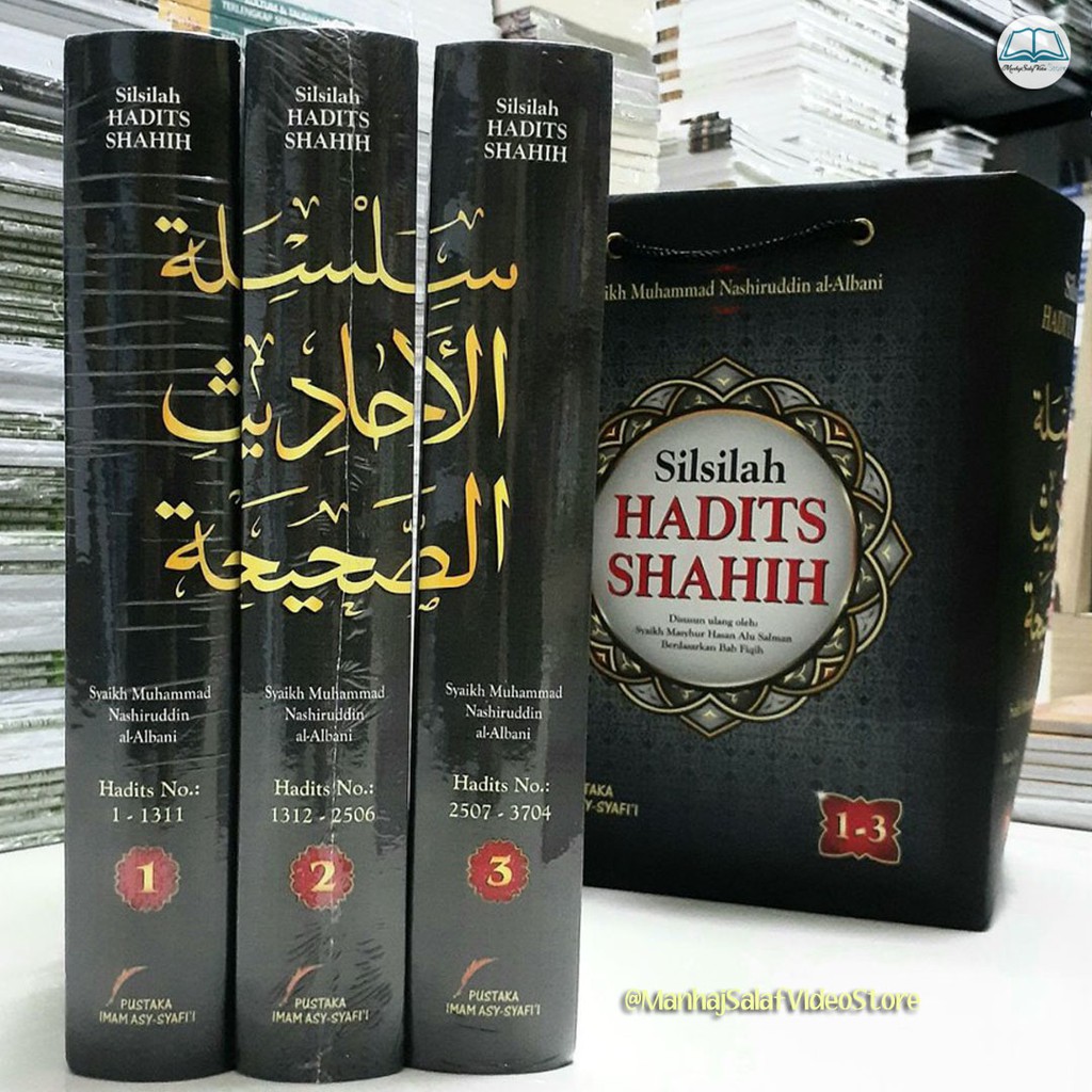 Silsilah Hadits Shahih (3 Jilid)