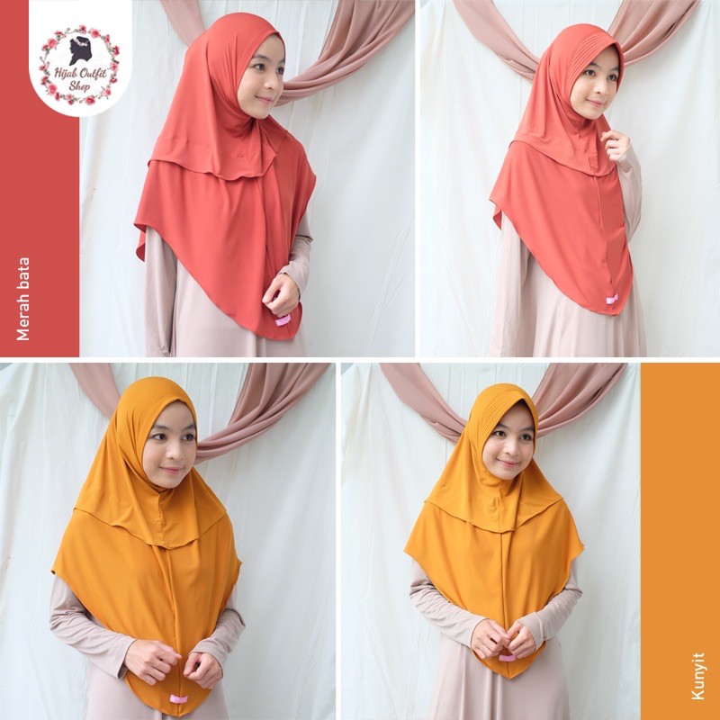 BERGO YAMI PAD DAN NON PAD / BERGO DAILY JERSEY