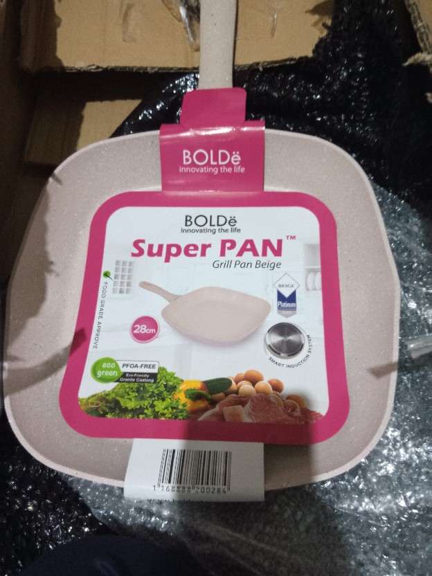 Bolde Grill Pan 28 Cm | Super Pan Granite Coating