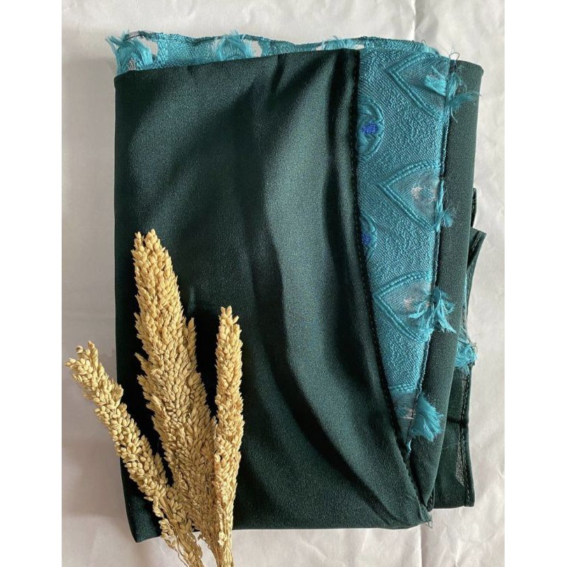 Pashmina Instan Tali Pad Maruya Pasmina Renda Realpicture Phasmina Bubblecrep Original PashtanMaruya-GreenBottle